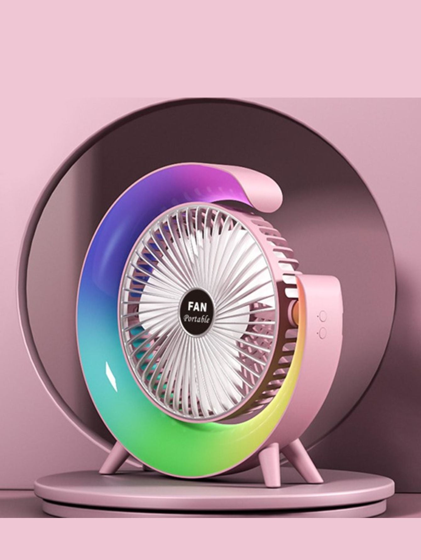 Ventilador & Lampara Colores | Oferta